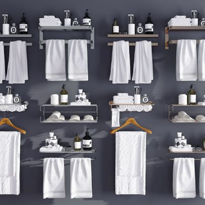 现代毛巾架，卫浴用品