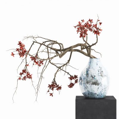 新中式干枝，花艺花瓶