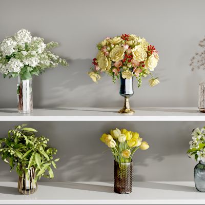 现代花艺花瓶