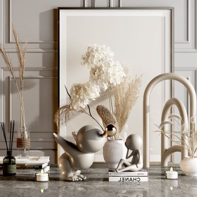 现代花瓶，雕塑，装饰画，饰品摆件