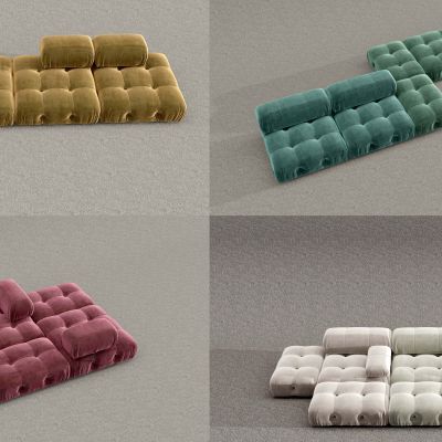 现代布艺异形沙发,公共座椅沙发