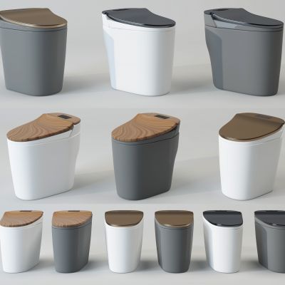 现代马桶坐便器