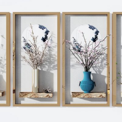 新中式陶瓷花瓶花艺摆件