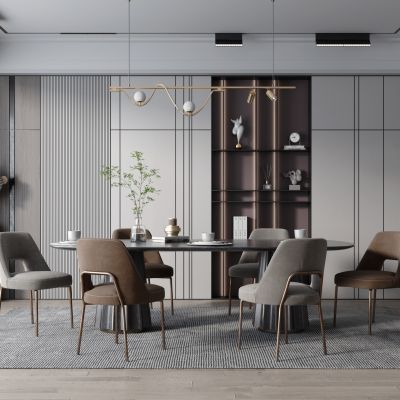 现代轻奢餐厅
