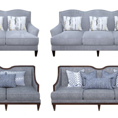 新中式组合沙发