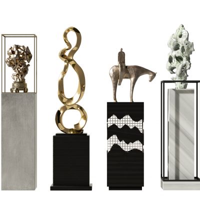 新中式雕塑摆件