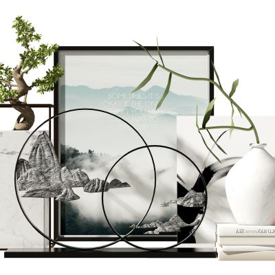 新中式花瓶饰品摆件