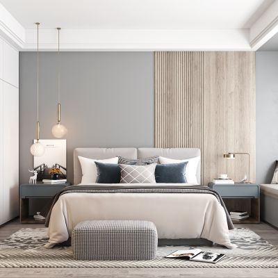 现代卧室
