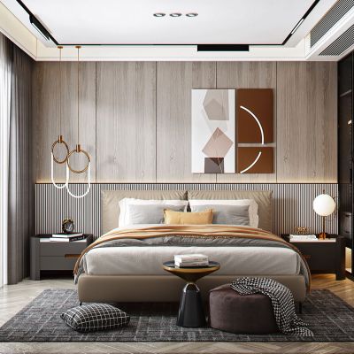 现代卧室