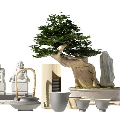新中式盆景盆栽
