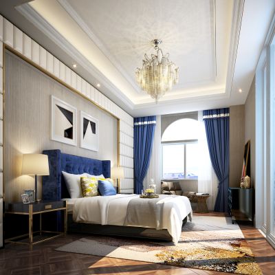 现代卧室