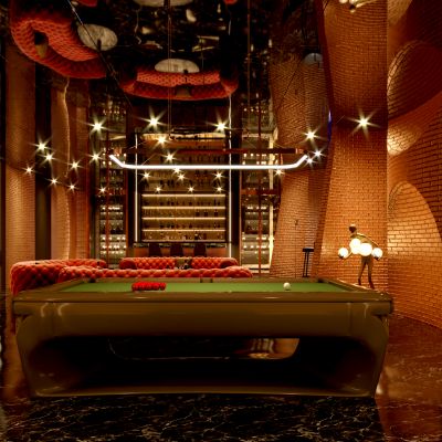 现代轻奢会所ktv