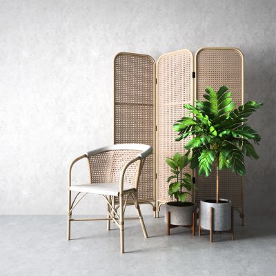 北欧休闲椅 隔断