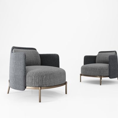 现代休闲椅组合