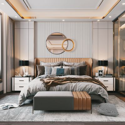 现代卧室