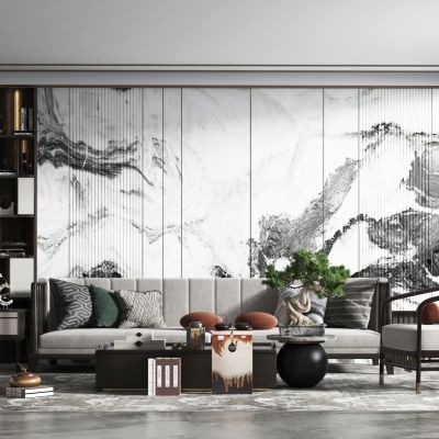 新中式风格客厅