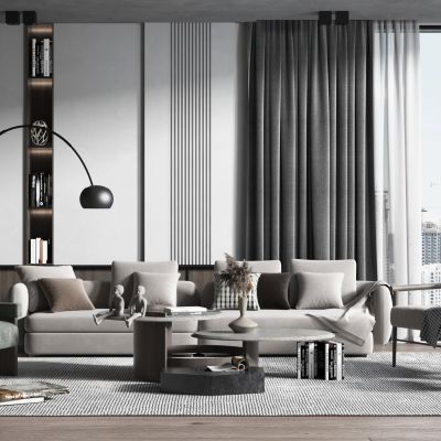 现代简约风格客厅