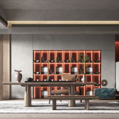 新中式风格茶室