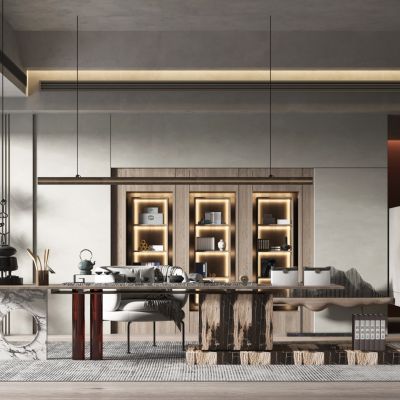 新中式风格茶室