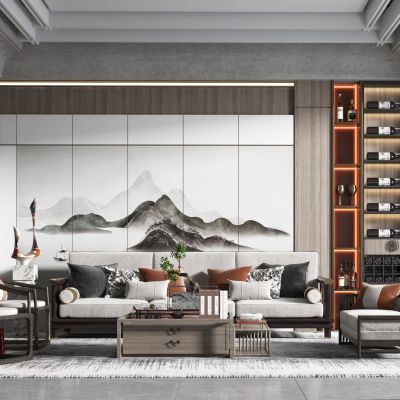 新中式风格客厅