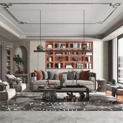 新中式风格客厅