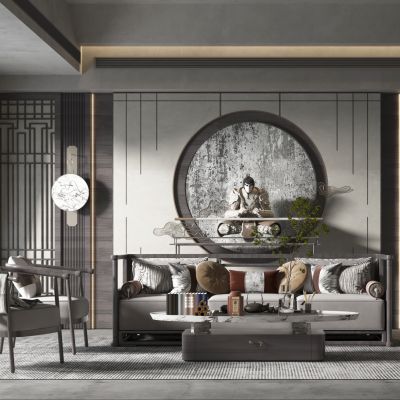 新中式风格客厅