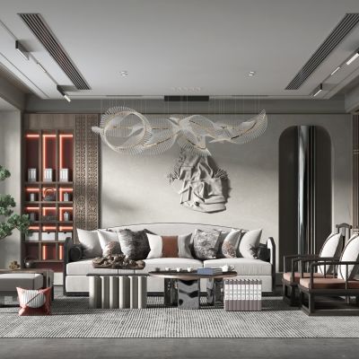 新中式风格客厅