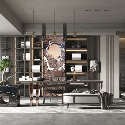 新中式风格茶室