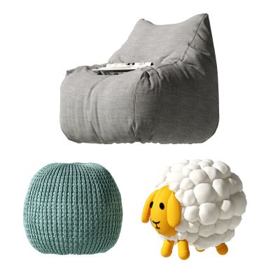 现代沙发凳子组合