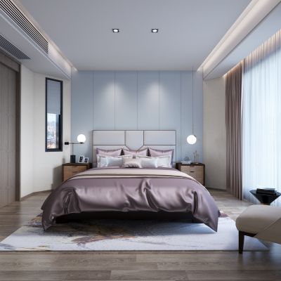 现代卧室