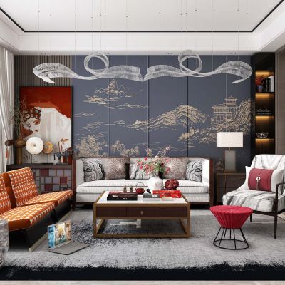 新中式风格客厅