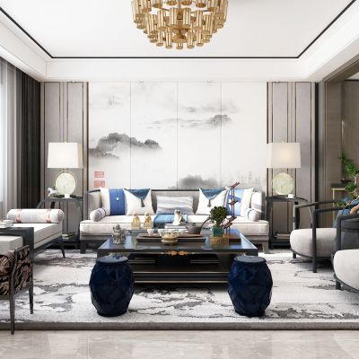 新中式风格客厅