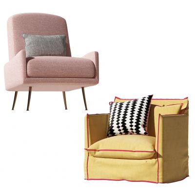 北欧单人沙发