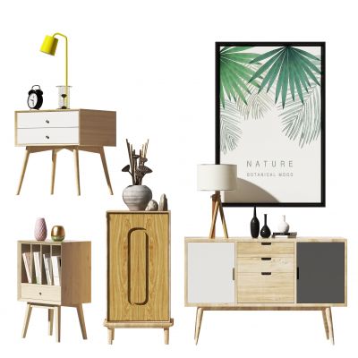 北欧玄关柜 床头柜