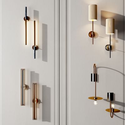 现代金属壁灯