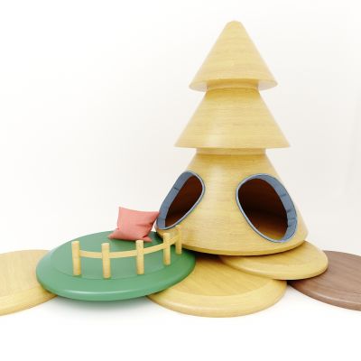 现代风格儿童器材