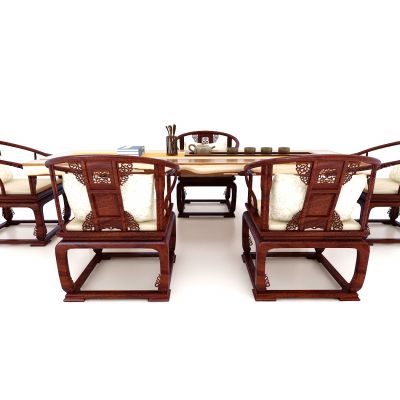 新中式风格书桌