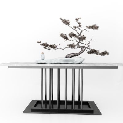 现代风格装饰台