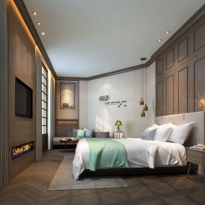 北欧民宿酒店客房