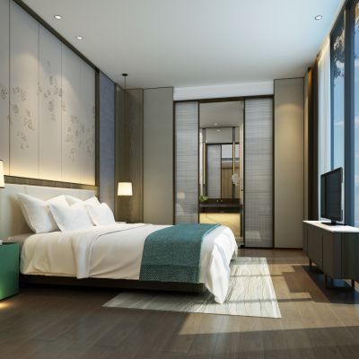 现代素雅酒店单标客房