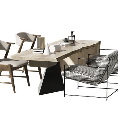 新中式茶桌椅组合