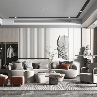 现代简约风格客厅