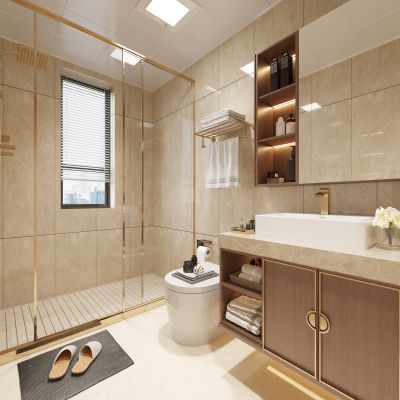 新中式卫生间