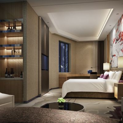新中式酒店客房