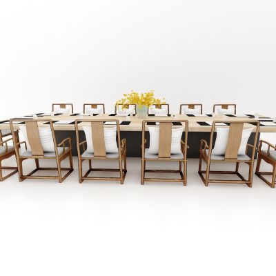 新中式风格餐桌