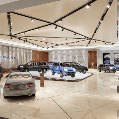 现代汽车4S店销售中心