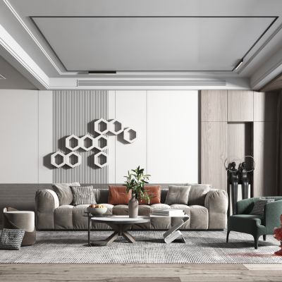 现代简约风格客厅