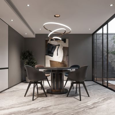 现代麻将室棋牌室