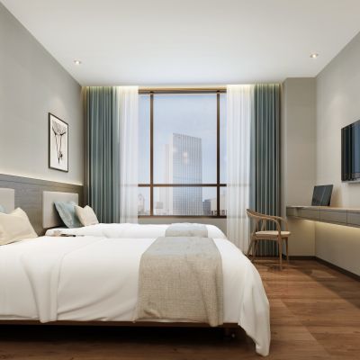 现代中式酒店客房