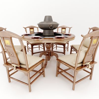 新中式风格餐桌